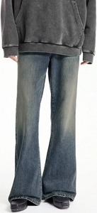 Jeans de Pierna Ancha de Corte Holgado para Primavera, Ideales para Bodas, Oficina, Reuniones, Viajes, Picnics y Compras - Product Image 4