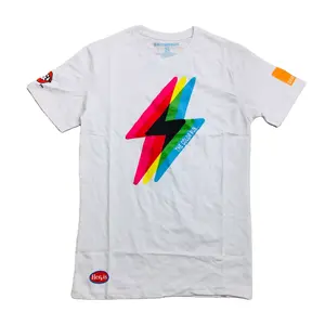 Camiseta de Hombre 100% Algodón con Diseño Personalizado, Serigrafía, Corte Regular, Hombros Caídos, Manga Corta, Antiarrugas - Product Image 1