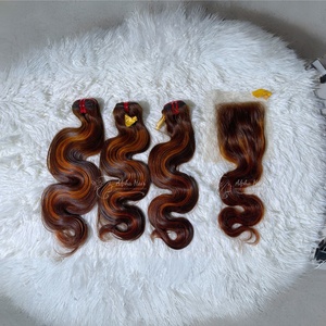 Attractive Wholesale Price Luxurious Hair Texture Soft <b>Body</b> <b>Wave</b> Hair Extensions Double Drawn Hair Beauty Products for Women - Product Image 6