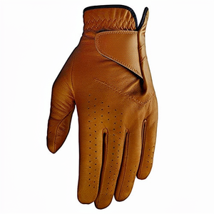 Gants de golf en cuir PU respirant pour femmes avec logo personnalisé et fermeture auto-agrippante pour la main gauche – Nouvel accessoire sportif pour adulte - Product Image 4
