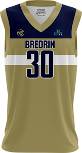 Ensemble de maillots de basket-ball pour hommes, sans manches, col en V, sublimé, respirant, en mesh, avec short à cordon de serrage, coupe athlétique - Product Image 2