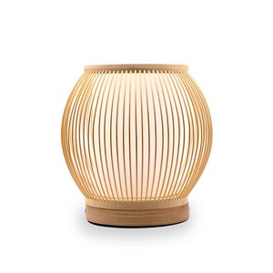 Lampe de table en bambou à vendre, lampes de bureau faites à la main, lampe de chevet, accessoires de décoration pour la maison et les restaurants - Product Image 2