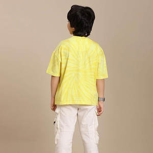 Chemise de marque personnalisée T-shirt en coton épais T-shirt avec logo personnalisé T-shirts grande taille imprimés en relief 3D T-shirts pour hommes - Product Image 3