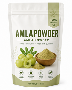 Polvo de Amla de Calidad Premium OEM, Grado Cosmético Herbal, 100% Natural, Polvo de Grosella de India, Proveedor a Granel de la India - Product Image 1
