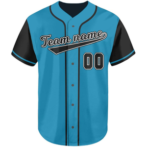 Wholesale High Quality Custom Baseball Jersey for Unisex 100% Polyester Sports Jersey OEM Service Regular Fit All Seasons OEM - Product Image 1