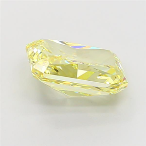 Elegant yellow <b>cushion</b> cut loose diamond gemstone certified radiant sparkle luxury fine jewelry for engagement and investment - Product Image 5