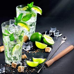 Prensa de frutas, triturador de hierbas, triturador de menta, herramienta para triturar limas, prensa de limones - Product Image 1