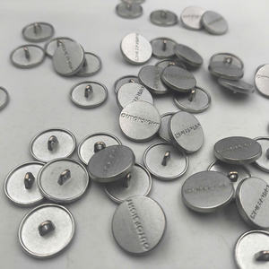 Botón Redondo de Aleación de Zinc Ecológico de 28L en Oferta, con Logotipo y Texto Grabados Personalizados a Petición, Apto para Chaquetas - Product Image 2