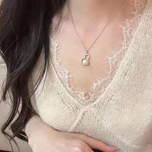 Exquisito Juego de Collar de Perlas de Agua Dulce Doradas 4k, Diseño Dinámico Avanzado, Colgante de Calabaza, Nueva Colección Dinámica - Product Image 1