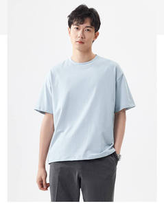 T-shirt surdimensionné élégant à coupe régulière, respirant, séchage rapide, en polyester/coton, neuf, idéal pour l'extérieur, fabriqué au Pakistan, de qualité supérieure - Product Image 5