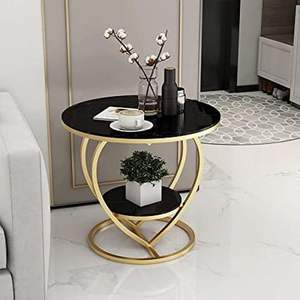 New Stylish Heart Shape <b>Side</b> <b>Table</b> Luxury Furniture Marble Top <b>Side</b> <b>Table</b> <b>Gold</b> Plated for Living Room, Hotel, Office Manufacture - Product Image 1