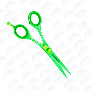 Tijeras de peluquero con mango de acero verde de acero inoxidable mejor calificadas, tijeras de peluquero de hoja afilada doble, instrumentos de belleza - Product Image 3