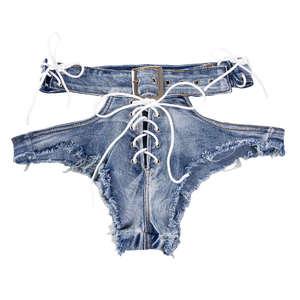 Nuevos Shorts de Mezclilla de Cintura Alta para Mujer 2025, Estilo Casual Urbano, Corte Denim, Sensuales y Atractivos, Mini Shorts - Product Image 1