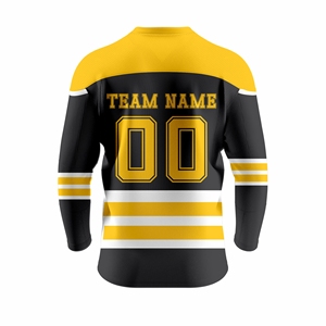 Elite Hockey Team Jersey Custom Printed Ice Hockey Sports Shirt Quick Dry Athletic Uniform Supplier - Product Image 3