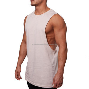 เสื้อกล้ามออกกำลังกายผู้ชายแบบสปอร์ตฟิตเนสเพาะกาย 3 มิติ พิมพ์โลโก้ตามสั่ง ขายส่ง เป็นมิตรกับสิ่งแวดล้อม - Product Image 2