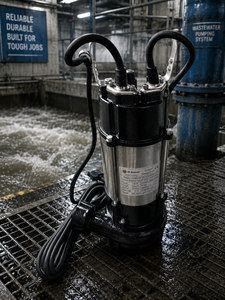 Bomba Sumergible para Aguas Residuales de Alta Calidad para la Industria Automotriz SS SAMSON, Modelo V20-7-1.1, 1.1HP Eléctrica - Product Image 5