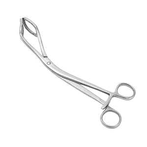 Pinzas Elevadoras Uterinas de Acero ARISTON INTERNATIONAL para Cirugía Ginecológica - Instrumento Manual con Certificación CE para Manipulación Precisa del Útero - Product Image 5