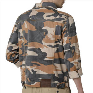 Chaqueta Casual de Mezclilla para Hombre de Primera Calidad, Cuello Alto, 100% Algodón, Cierre con Botones Frontales, Transpirable, Ecológica, Ropa de Invierno - Product Image 4