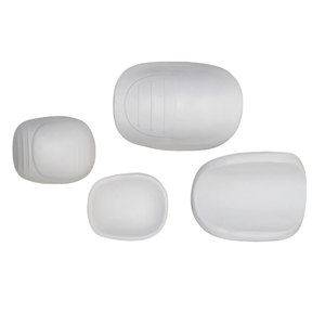 Ensemble de protège-cuisses et genouillères de football pour adultes, légers, durables, absorbant les chocs, équipement de protection pour l'entraînement et les matchs, ajustement flexible pour deux cuisses - Product Image 2