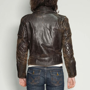 Chaquetas de Cuero de Moda para Mujer, Más Vendidas, Personalizadas con su Propio Logotipo, Chaquetas de Cuero Tejidas de Marca Privada - Product Image 2