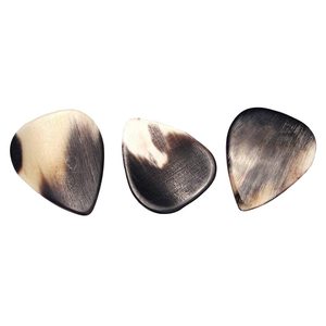 Púas de Guitarra de Cuerno de Búfalo Premium, Pulimentadas a Mano, Plectro de Tono Suave para Guitarra Acústica y Eléctrica - Product Image 3