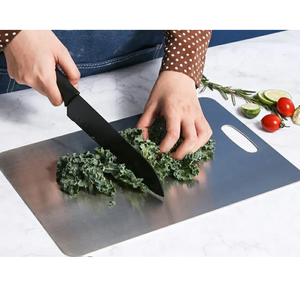 Planche à découper double face antibactérienne et anti-moisissure personnalisée en gros, multi-usages pour légumes et fruits - Product Image 1