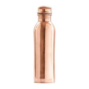 Juego de Botella de Agua de Cobre Puro con 2 Vasos |   Recipiente de Cobre Ayurvédico a Prueba de Fugas de 1000 ml |   Regalo de Bebidas Artesanales para Yoga y Fitness - Product Image 3