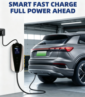 Station de recharge pour véhicules électriques 7 kW 32 A Chargeur portable pour véhicules électriques de niveau 2 Équipement de recharge pour véhicules électriques avec câble de 5 m