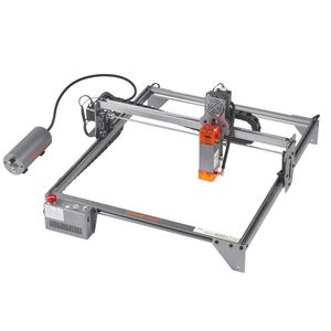 Incisore Laser da 10W con Area di Lavoro Grande 40x40 cm, Velocità di Movimento 10000mm/min, Macchina per Incisione Laser SP Compressa - Product Image 1