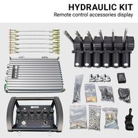 Válvula Monobloque Hidráulica NM-047 con Control Remoto Inalámbrico y Señal Proporcional PWM para Reequipamiento de Maquinaria de Construcción