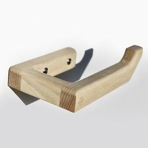 Porte-rouleau de papier toilette en bois de manguier à prix abordable, étagères de rangement pour papier toilette de salle de bain pour la vente en gros - Product Image 2