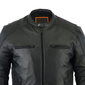 Best Selling Genuine Leather <b>Jacket</b> Men's Fashion <b>Light</b> Weight Leather <b>Jackets</b> for Men's for sale in reasonable price - Product Image 6