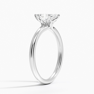 Bague BOJ 076 en argent 925, taille marquise, avec halo de pierres et griffes, solitaire en moissanite 2 carats couleur D VVS1 certifiée GRA, prix bas - Product Image 2