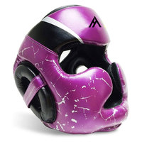 Protector de Cabeza de Cuero para Boxeo y MMA de Último Diseño, Personalizable, Ecológico, Transpirable, Equipo de Entrenamiento Protector de Alta Calidad