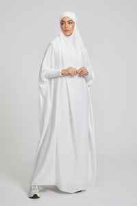 Abaya de prière musulmane tendance, vintage, respirante, séchage rapide, légère, manches longues, imperméable, tenue décontractée, toutes tailles - Product Image 4