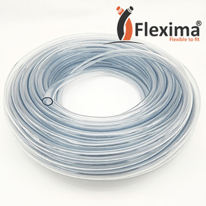 Tubo de manguera de plástico reforzado con fibra de PVC transparente/tubo de manguera trenzada de PVC para manguera de drenaje de aire acondicionado 16mm 19mm 25mm - Product Image 3
