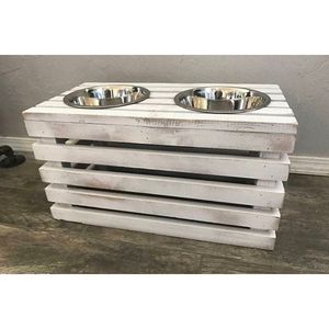 Gamelle pour chien en bois durable et écologique, produit promotionnel pour animaux de compagnie pour servir de la nourriture pour chien - Product Image 6