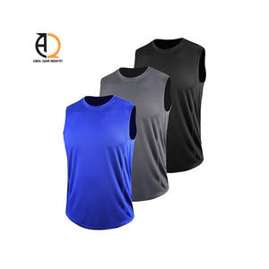 Débardeur de sport slim fit pour homme, été, sans manches, coton et élasthanne, respirant - Product Image 4