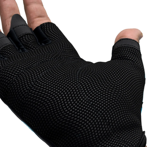 Custom Half-finger Gym Fitness Gloves <b>Foam</b> <b>Padding</b> Bodybuilding Training Palm Protection Cross-fit Weightlifting Unisex workout - Product Image 4