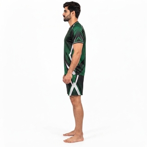 Uniforme de Voleibol Hecho con Tela de Poliéster Ligera, Paneles de Malla Transpirable, Absorción de Humedad, Rendimiento Flexible - Product Image 3