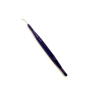 Herramienta de Alta Calidad para Lifting de Pestañas KAAMIR INSTRUMENTS, Vegana, de Acero Inoxidable Morado, Separador de Pestañas de Doble Punta, Palillo Aislador - Product Image 1