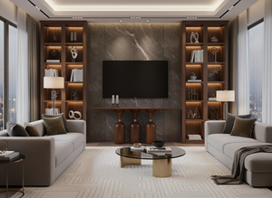 Console <b>Table</b> Plywood Coffee <b>Table</b> for Living Room Handcrafted Wood Furniture Factory Direct Premium Quality Wholesale OEM ODM - Product Image 3