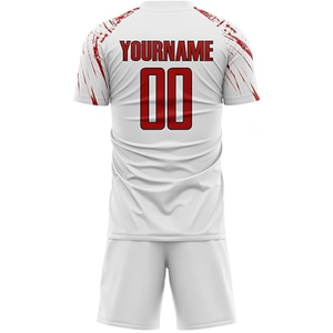 Most Popular Men's Soccer Uniforms Custom Logo Sublimation Design Solid Material Soccer Uniform - Product Image 3