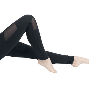 Latest Fashion Sexy High Waist Comfortable Yoga Leggings for Women Solid Colour Breathable Knitted Active Wear for Adults - Product Image 3