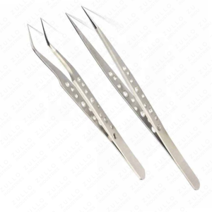 Premium Anti Static Stainless Steel Eyelash & Eyebrow Tweezers Slanted Tip <b>Precision</b> <b>Tool</b> for Lash & Hair Removal - Product Image 5