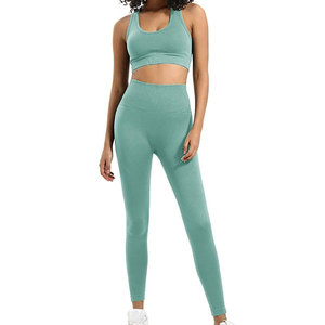 Conjunto de Yoga para Mujer Más Vendido, Talla Grande, de Alta Calidad, Conjunto de 2 Piezas, Precios al por Mayor para Adultos - Product Image 1