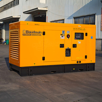 Generadores Diésel Silenciosos Refrigerados por Agua de 50KVA, 60KVA, 70KVA, 80KVA, 100KVA, 125KVA con ATS, Grupo Electrógeno de Reserva