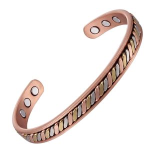 Bulk <b>Copper</b> Cuff <b>Bracelet</b> Supplier Factory Direct Vintage Wedding Gold Plated Unisex Personalized Fashion - Product Image 6
