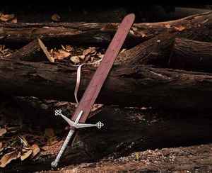 Épée viking artisanale professionnelle en acier à haute teneur en carbone, qualité supérieure, pour la survie en plein air, le camping, de qualité industrielle, avec fourreau - Product Image 6