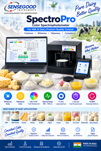 Spectrophotomètre de couleur professionnel SENSEGOOD pour le lait, les produits laitiers, les poudres, les granulés et les produits industriels - Product Image 5
